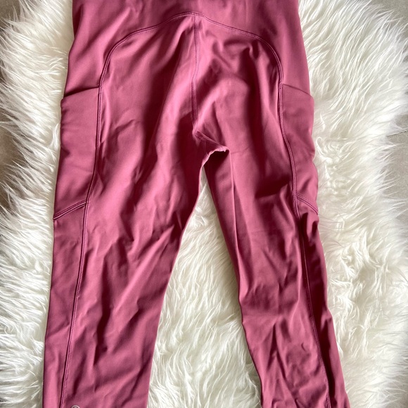 Lululemon Speed Up Crop 21” Moss Rose - Picture 3 of 4